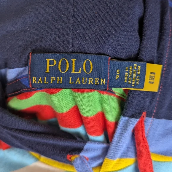 Polo Ralph Lauren Men's Multicolor Striped Hooded T-Shirt - Picture 8 of 8